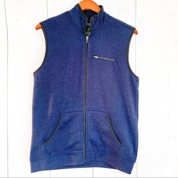 John Bartlett Consensus knit full zip vest - Picture 2 of 5